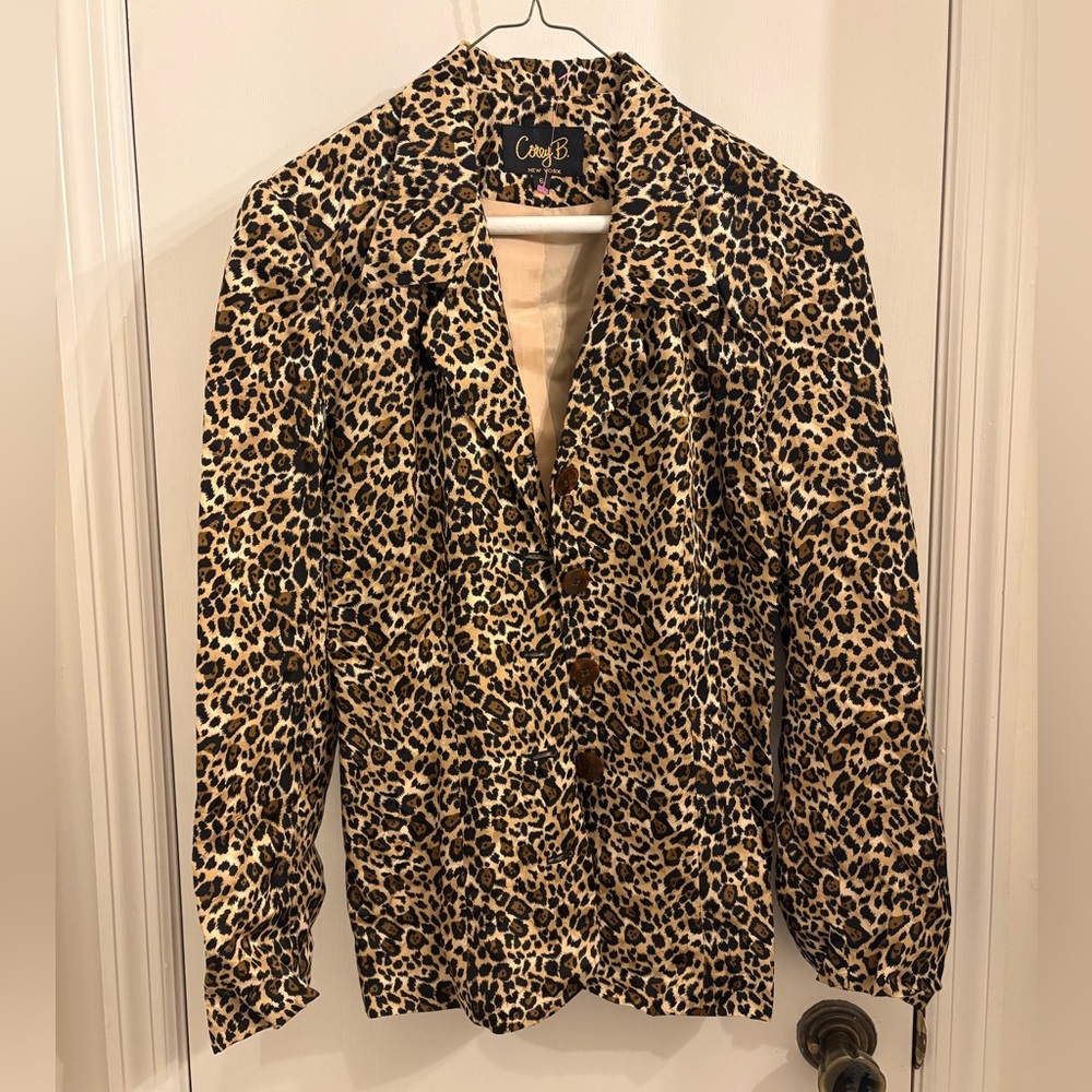 Cheetah Blazer